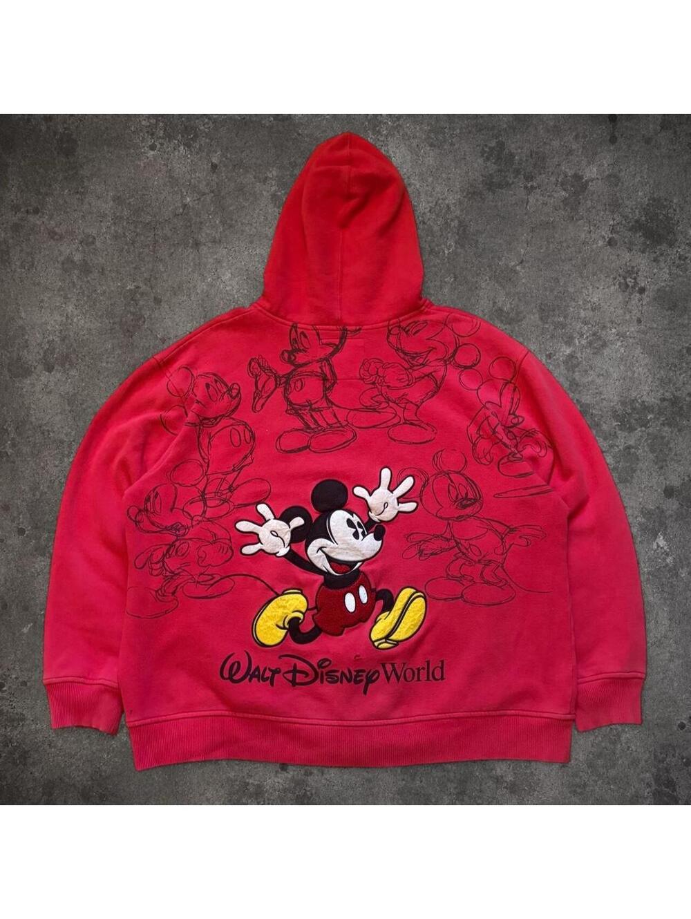 Disney Men's Red Hoody